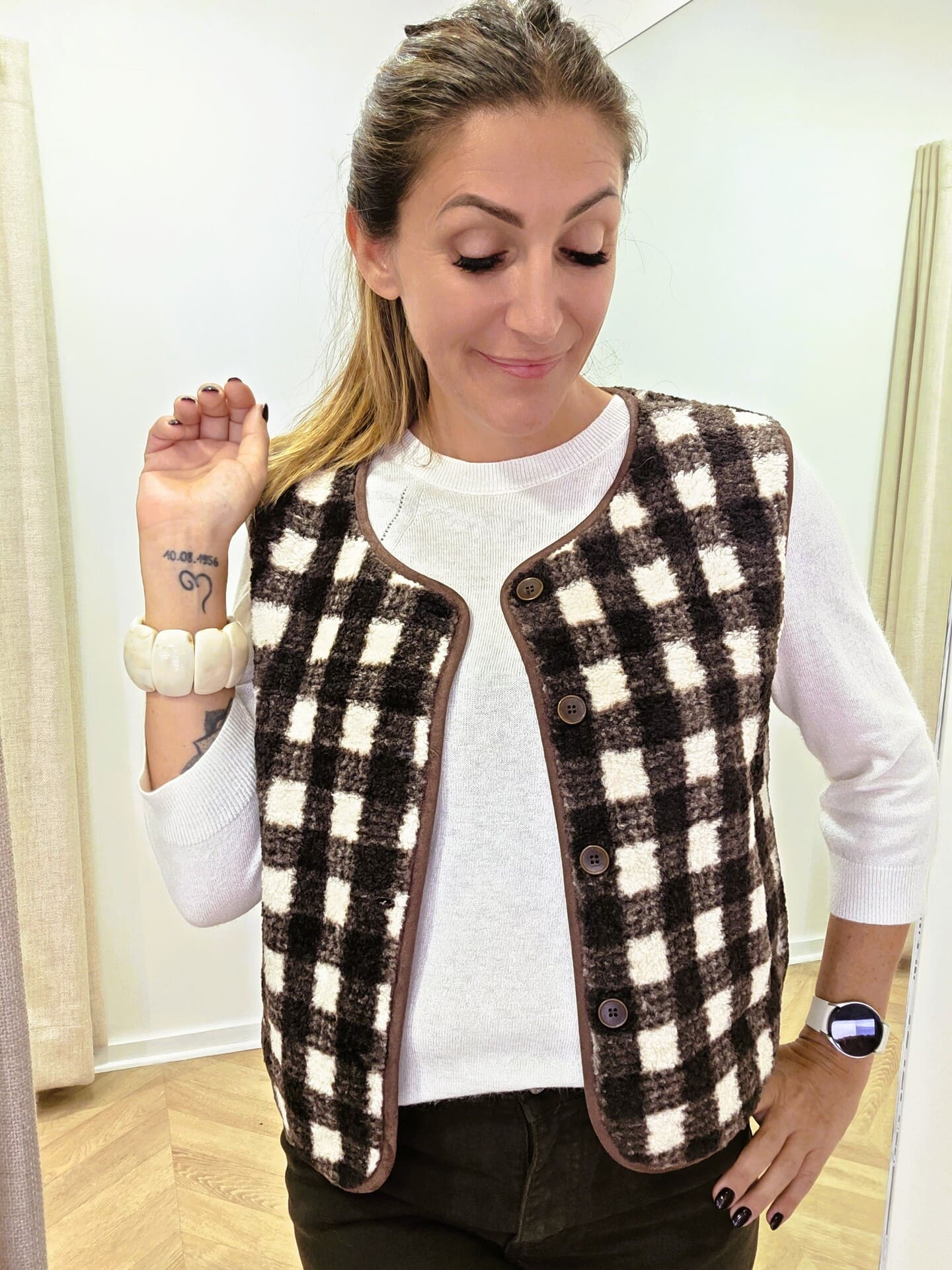 Gilet sans manches Iserie