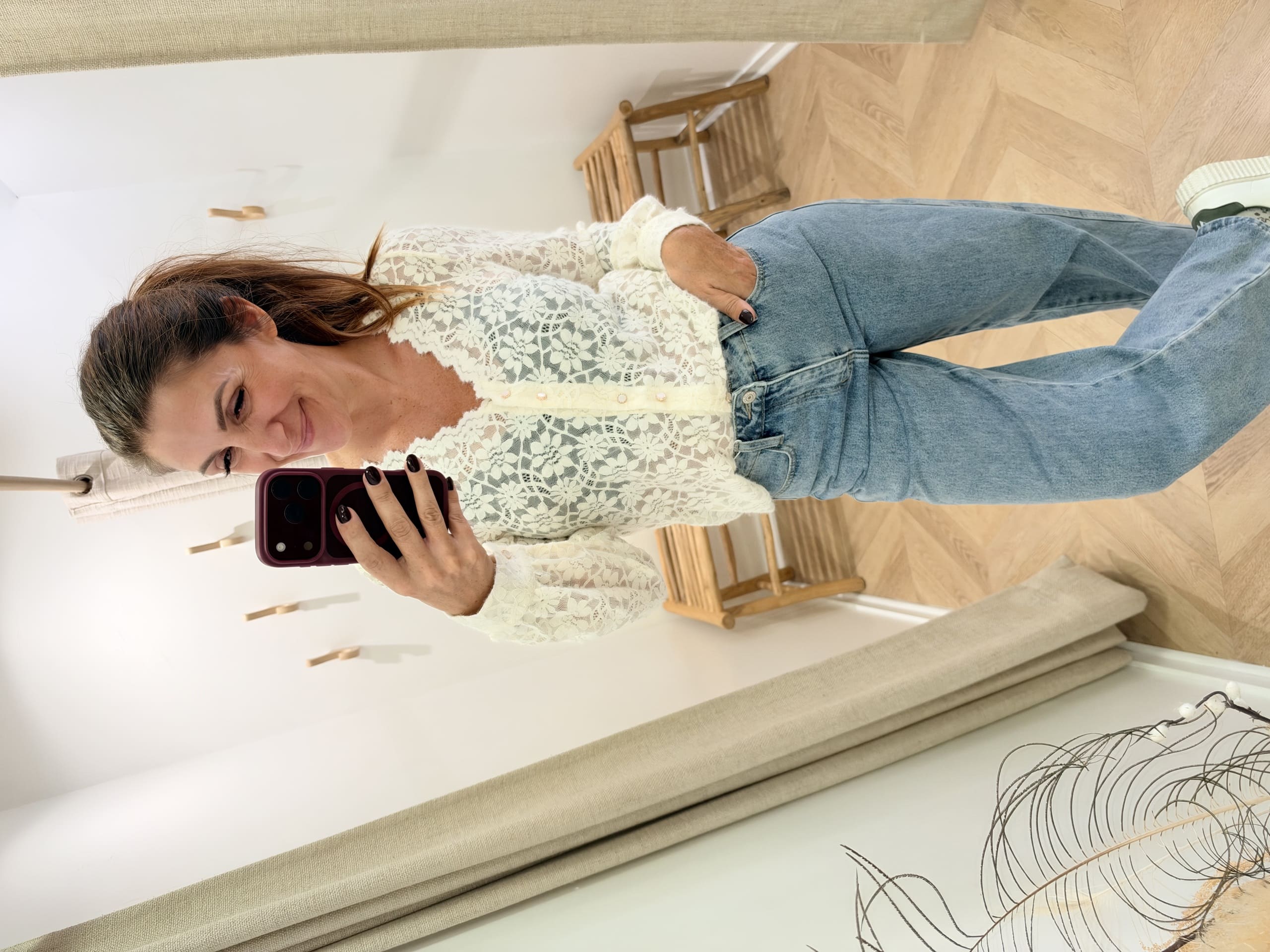 Blouse Céleste en dentelle – Image 5